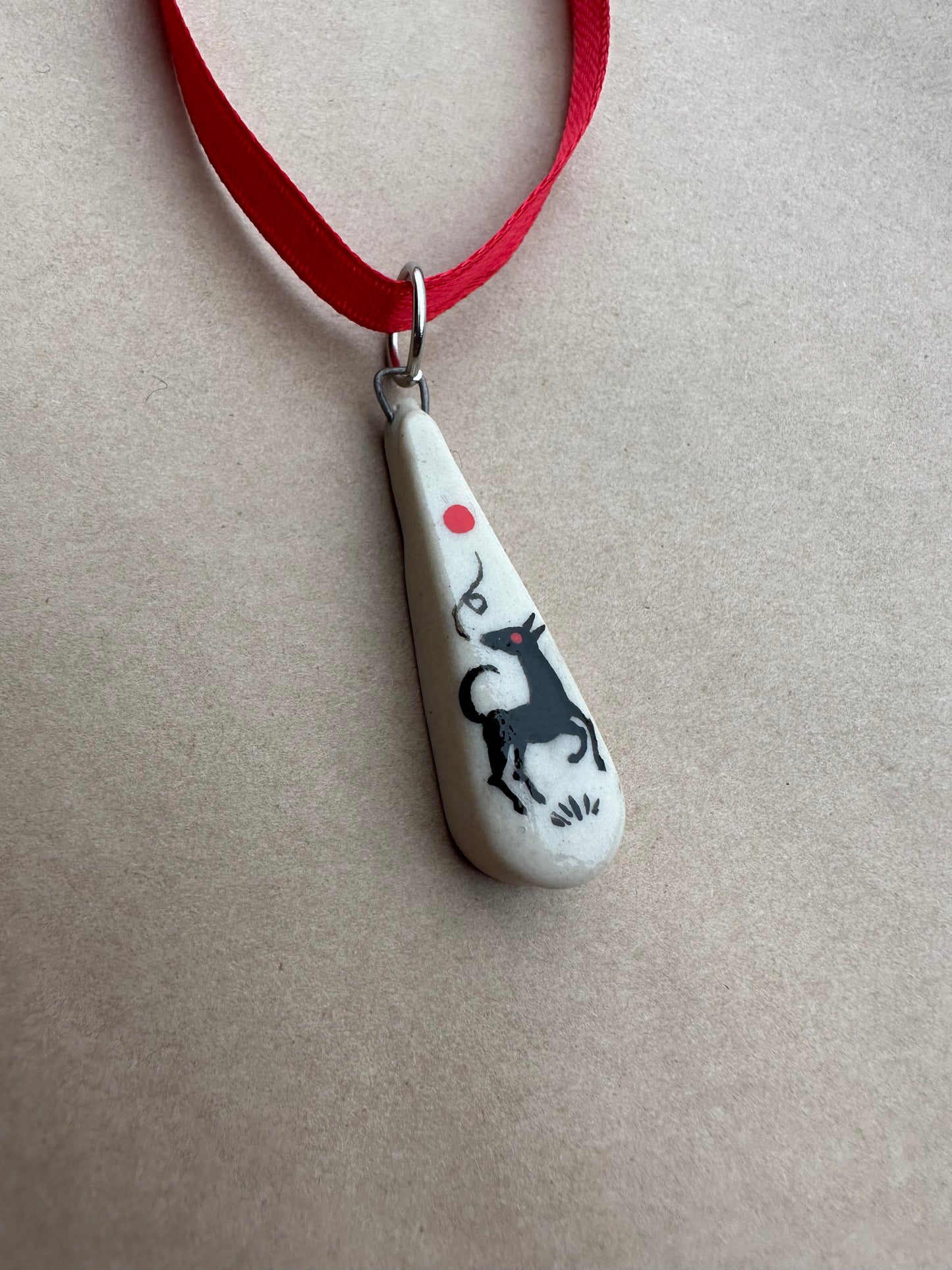 Whistling Wolf - Pendant