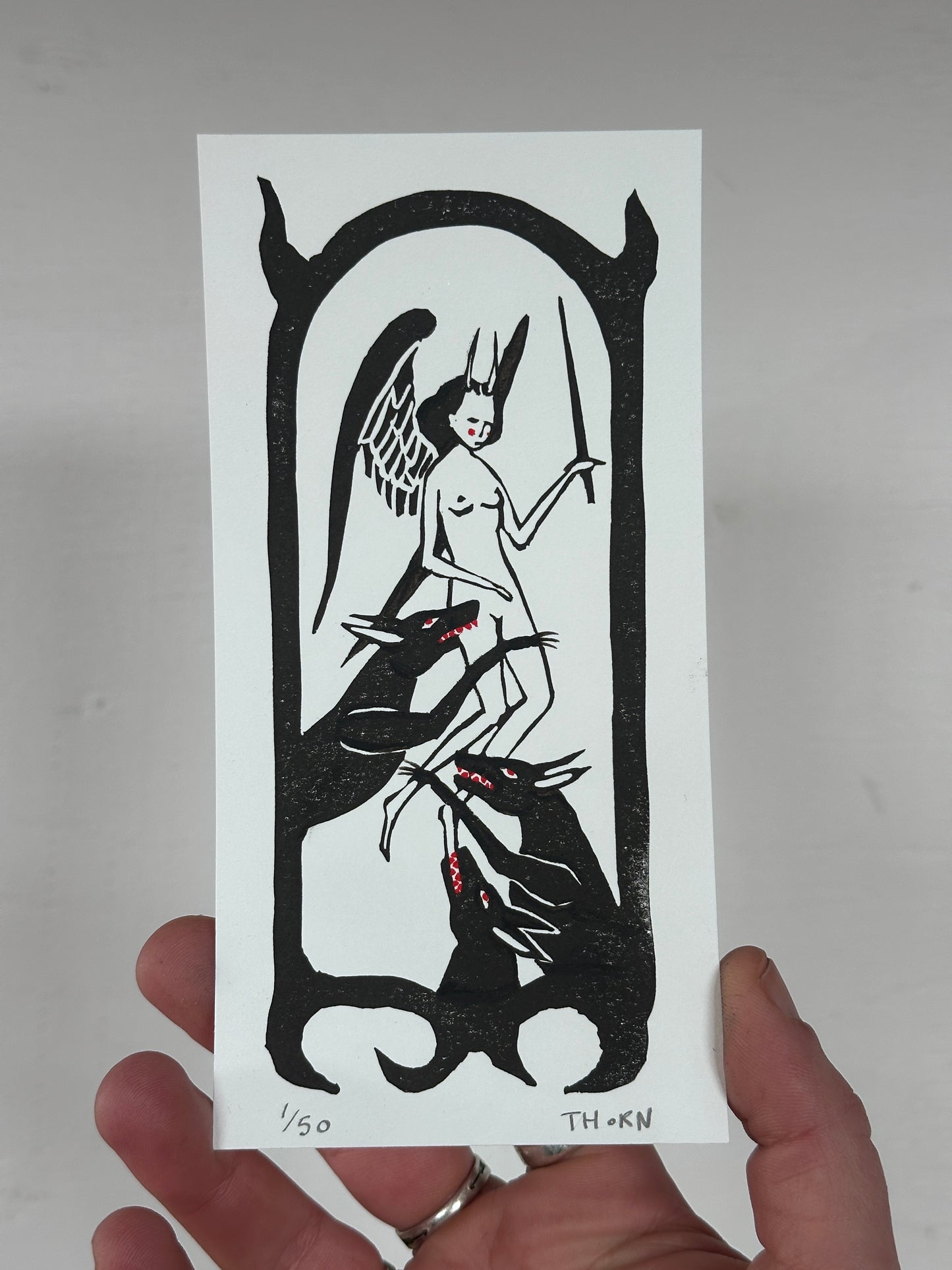 Worn in Strength - Block Print