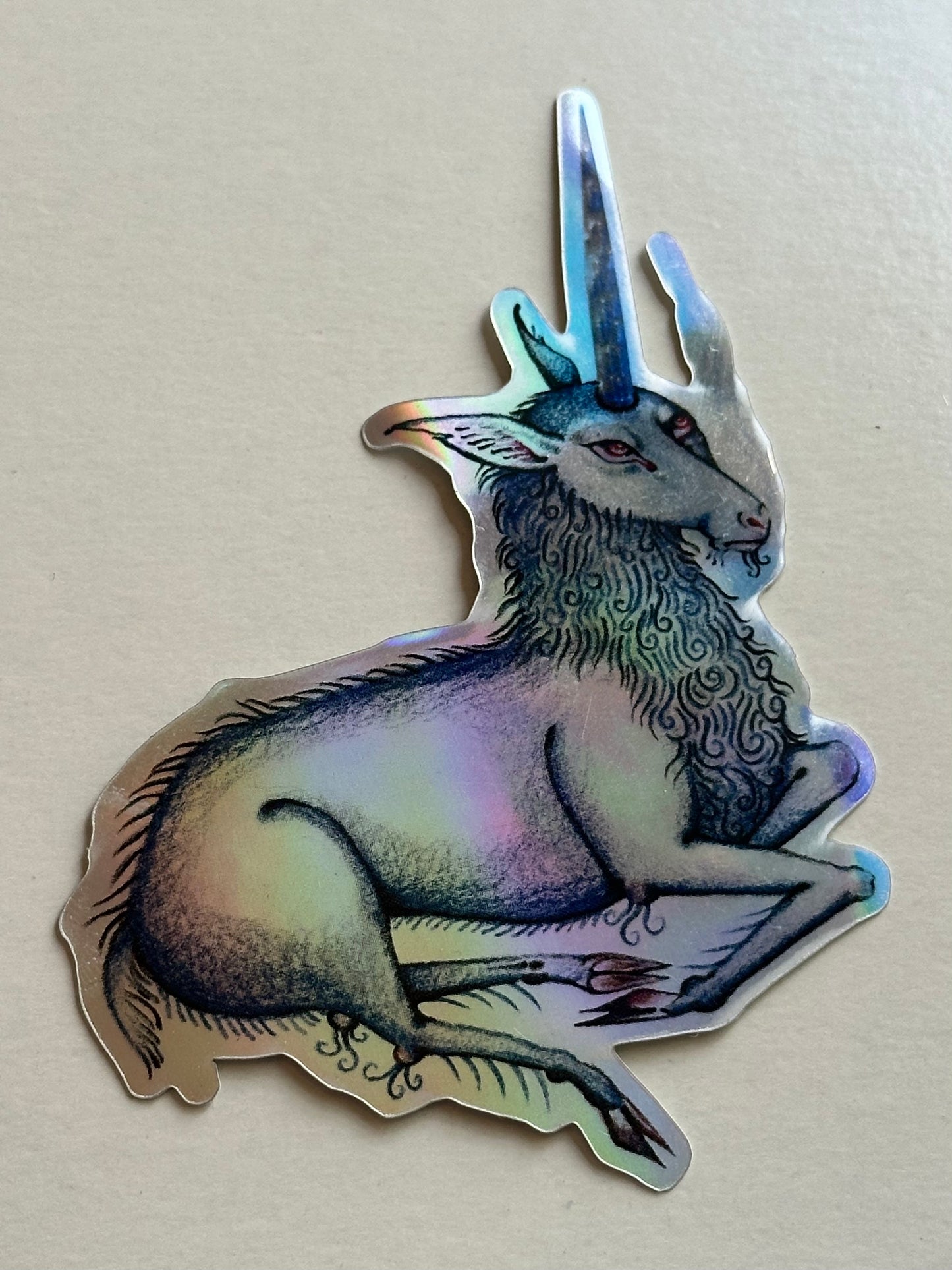 Imagine You’re Not Real - Holographic Sticker