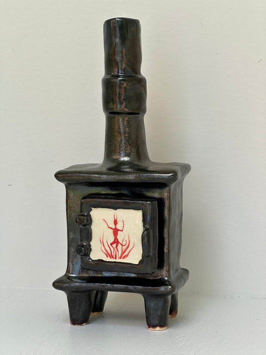 Wood Stove - Incense Burner