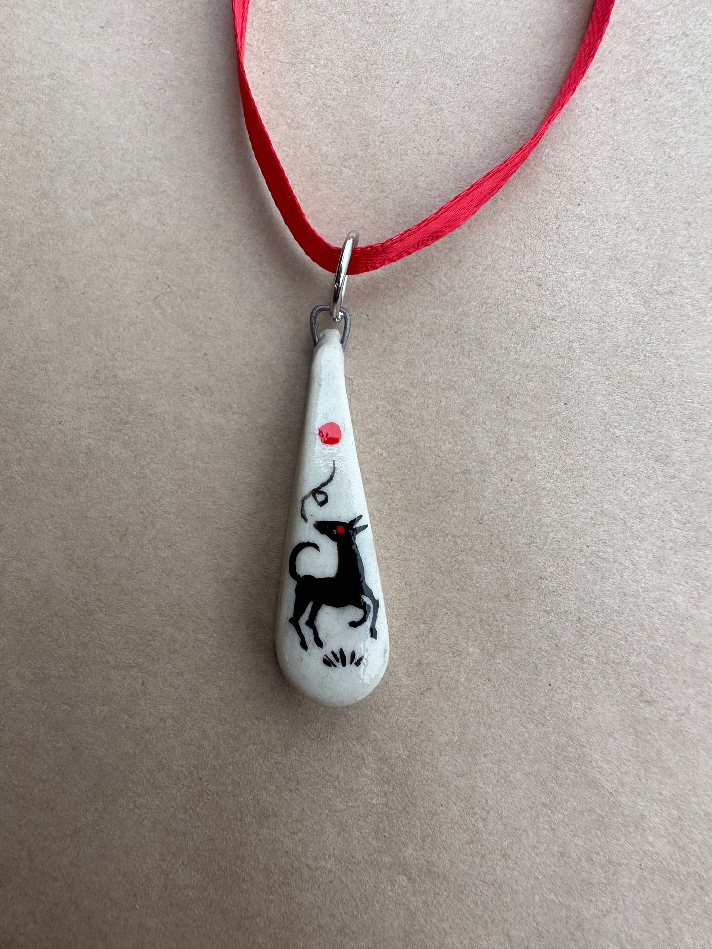 Whistling Wolf - Pendant