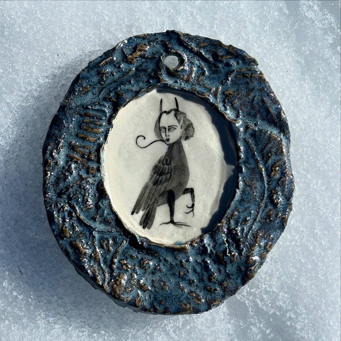 Talon Tongue - Ceramic Painting