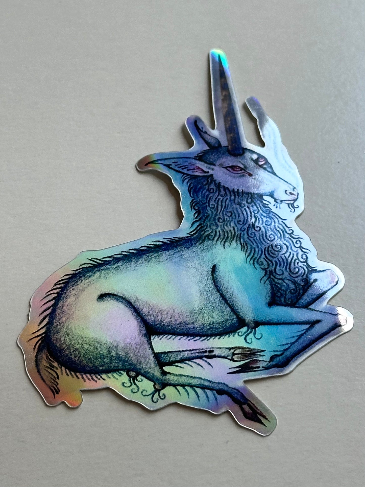 Imagine You’re Not Real - Holographic Sticker
