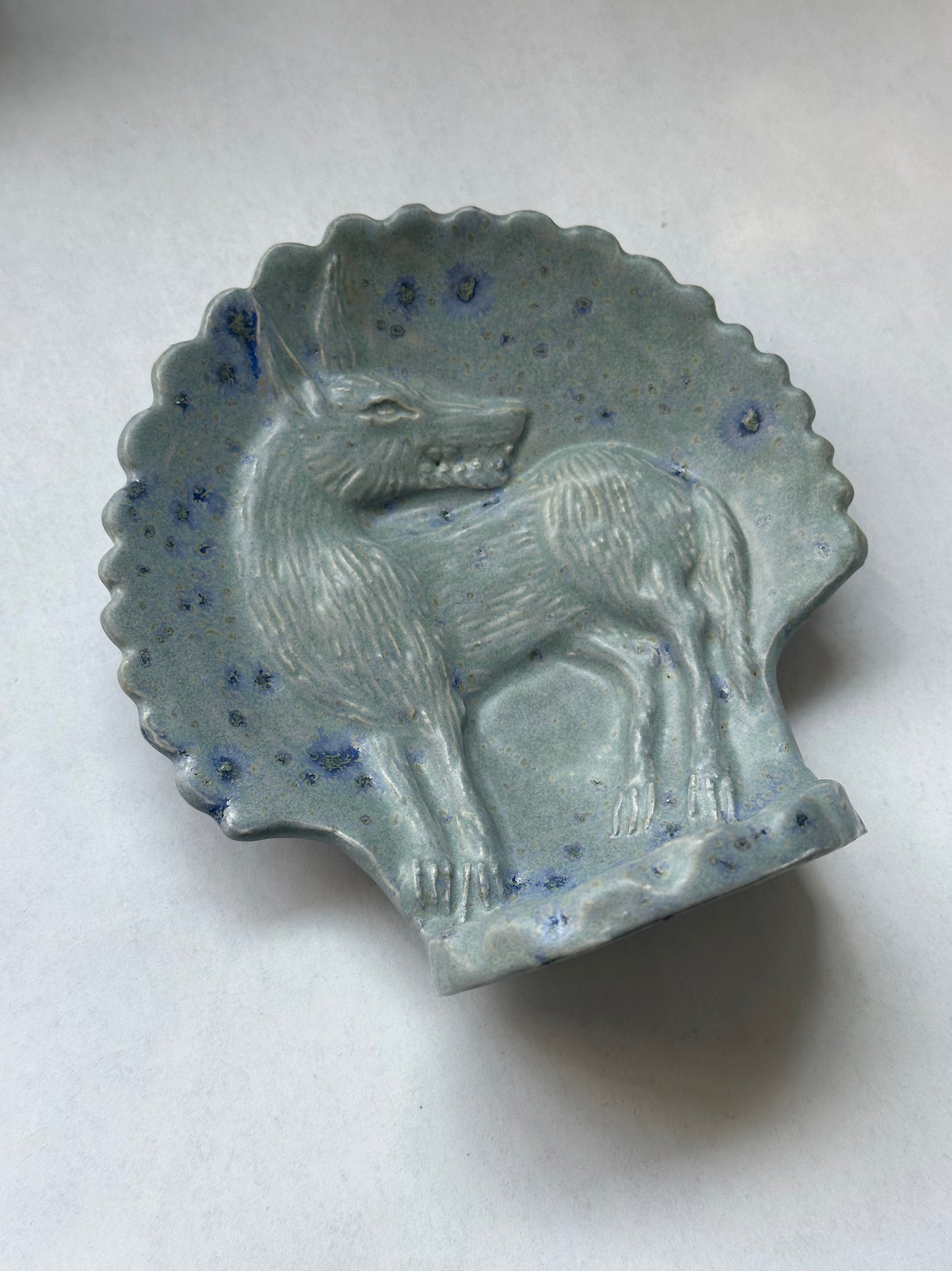 The Wolf - Altar - Egg Blue