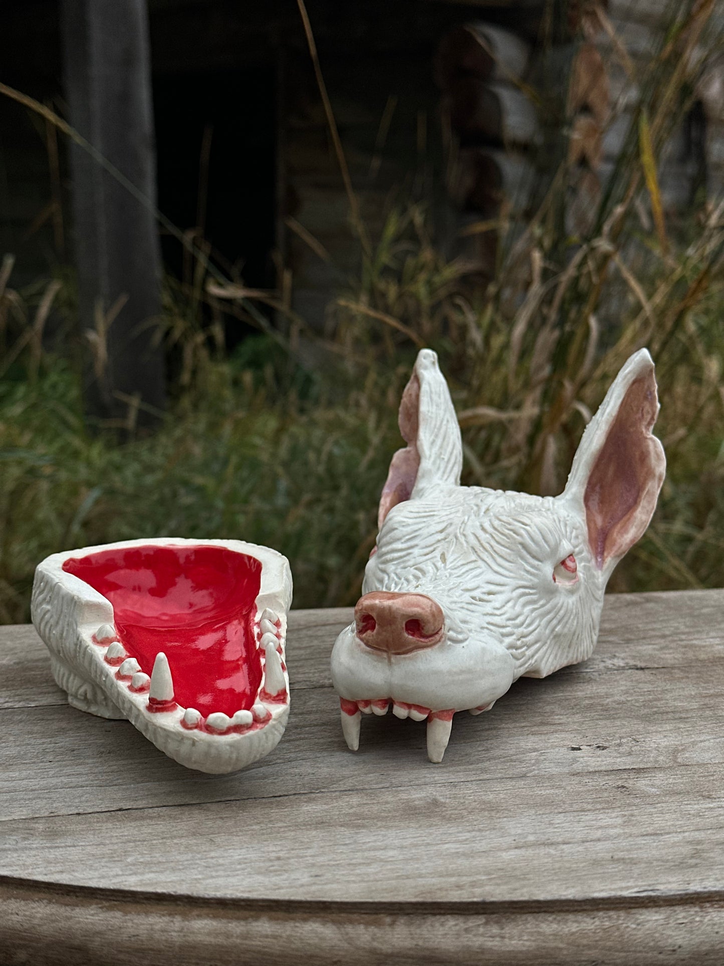 The White Wolf - Incense Burner