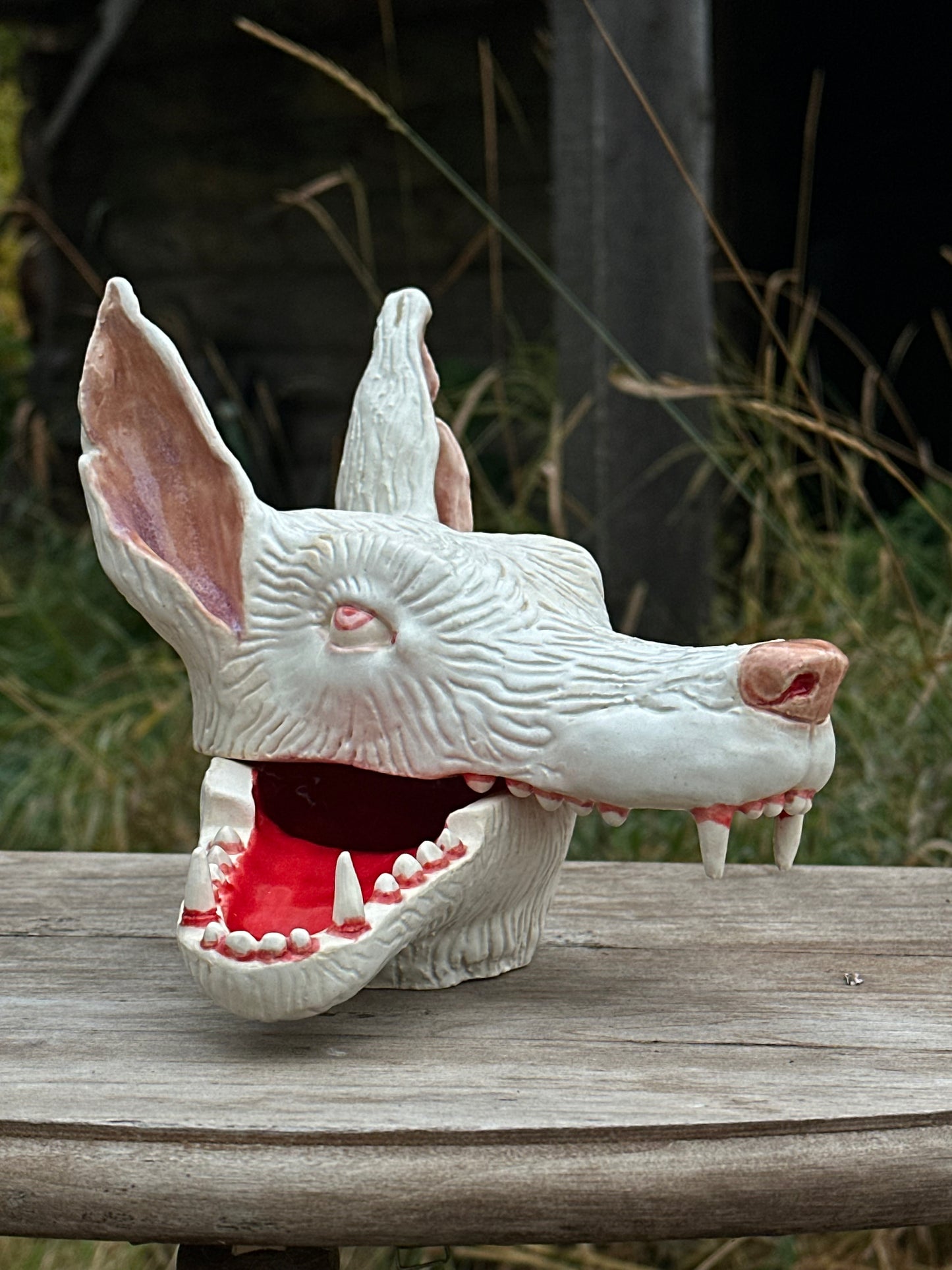 The White Wolf - Incense Burner