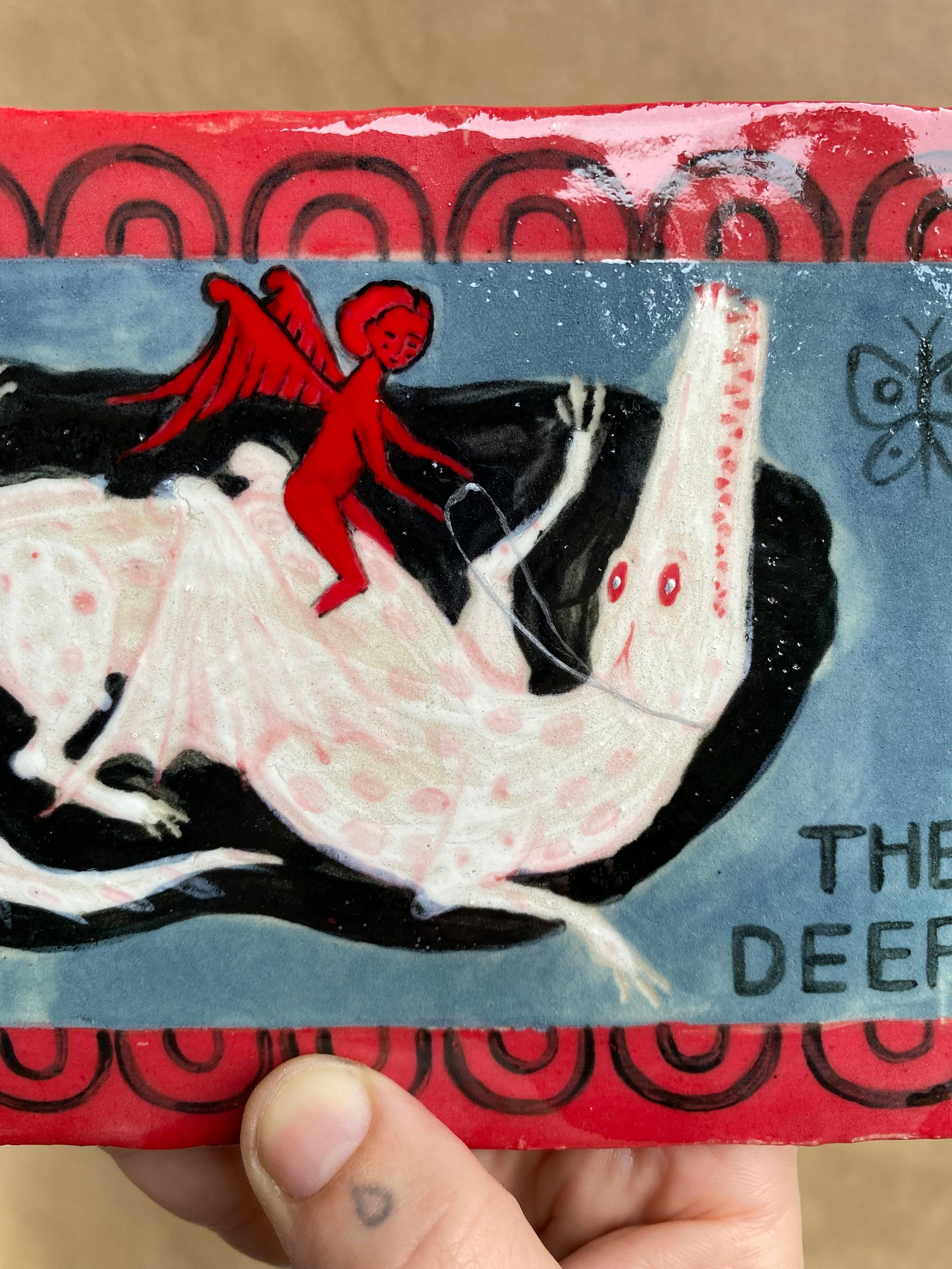 Into the Deep- Rolling Rug