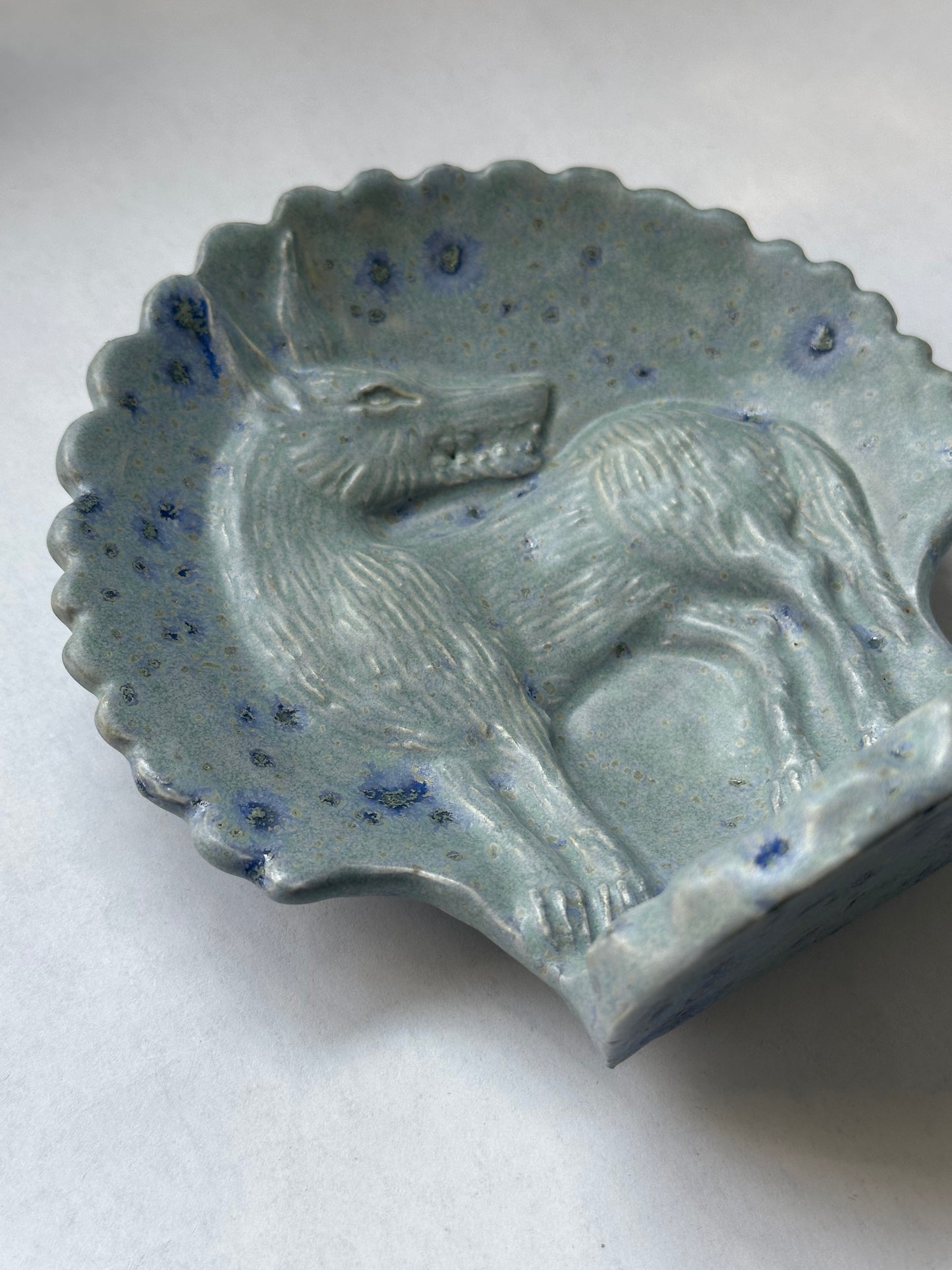 The Wolf - Altar - Egg Blue