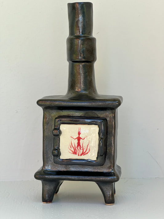 Wood Stove - Incense Burner