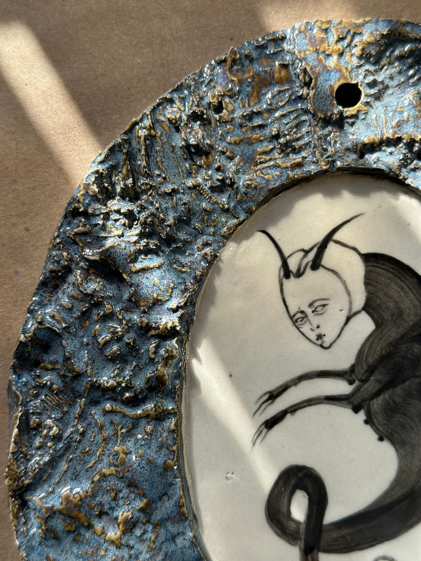 Bog Spawn - Ceramic Painting