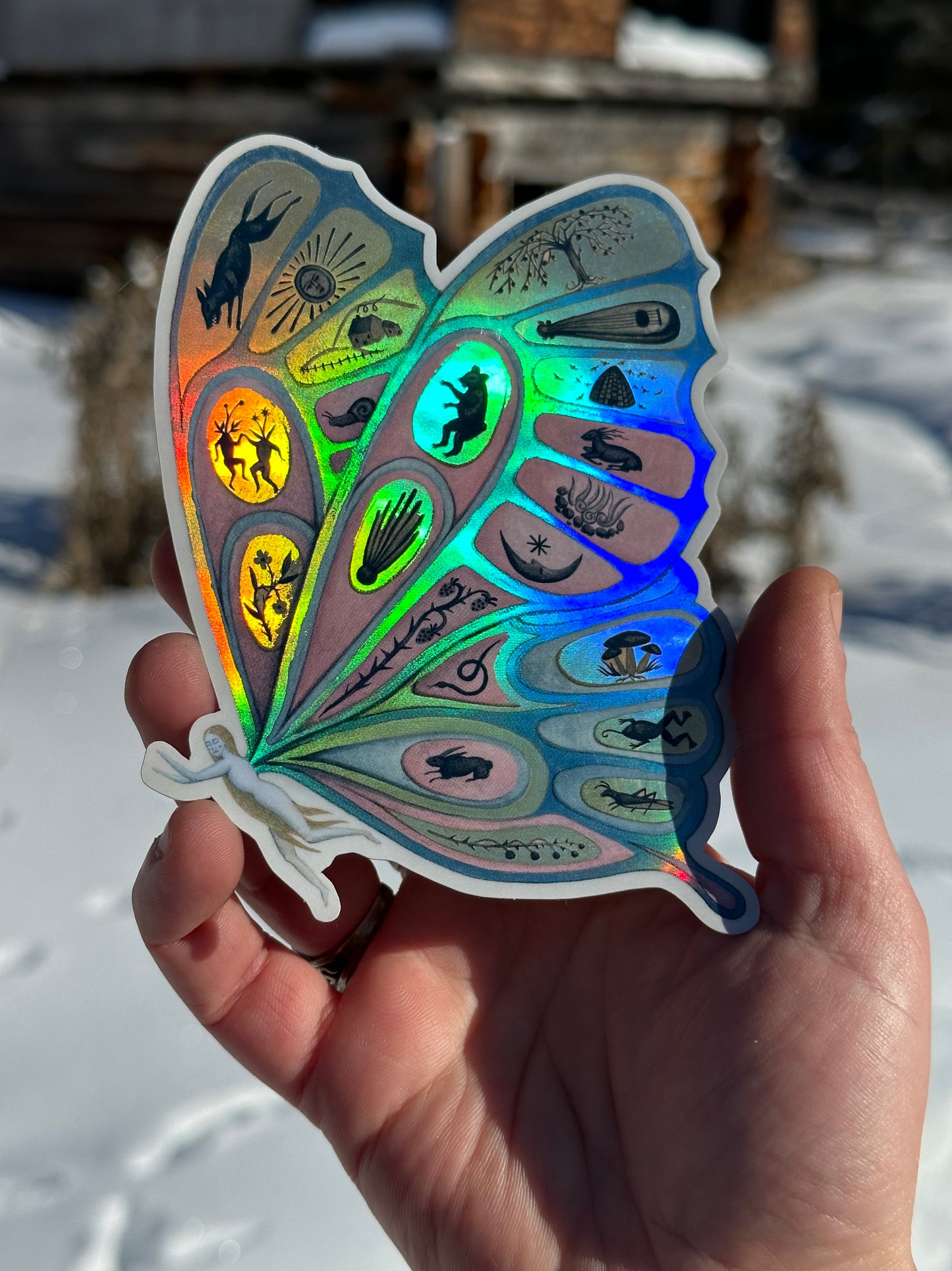 Keepsake Imp - Holographic Sticker