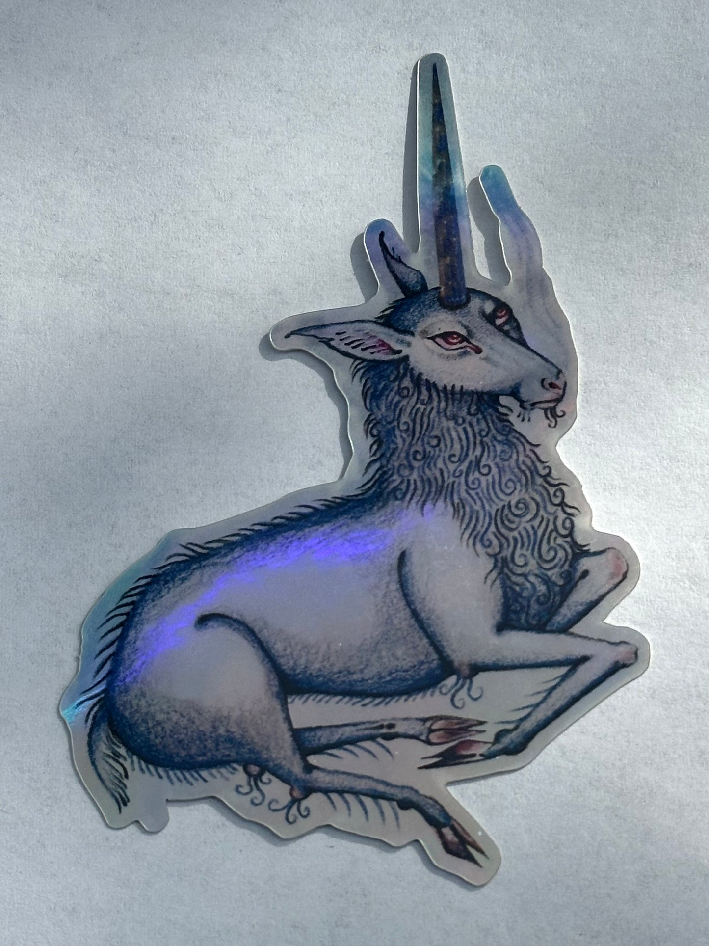 Imagine You’re Not Real - Holographic Sticker