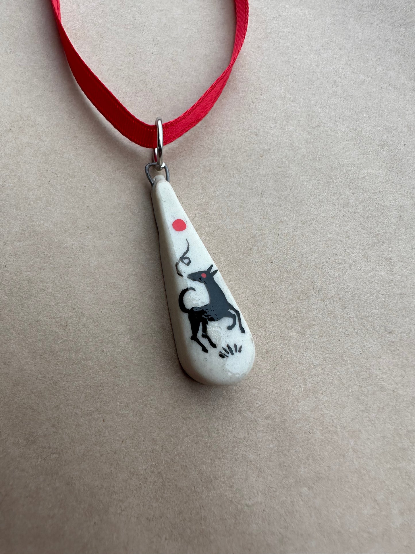 Whistling Wolf - Pendant