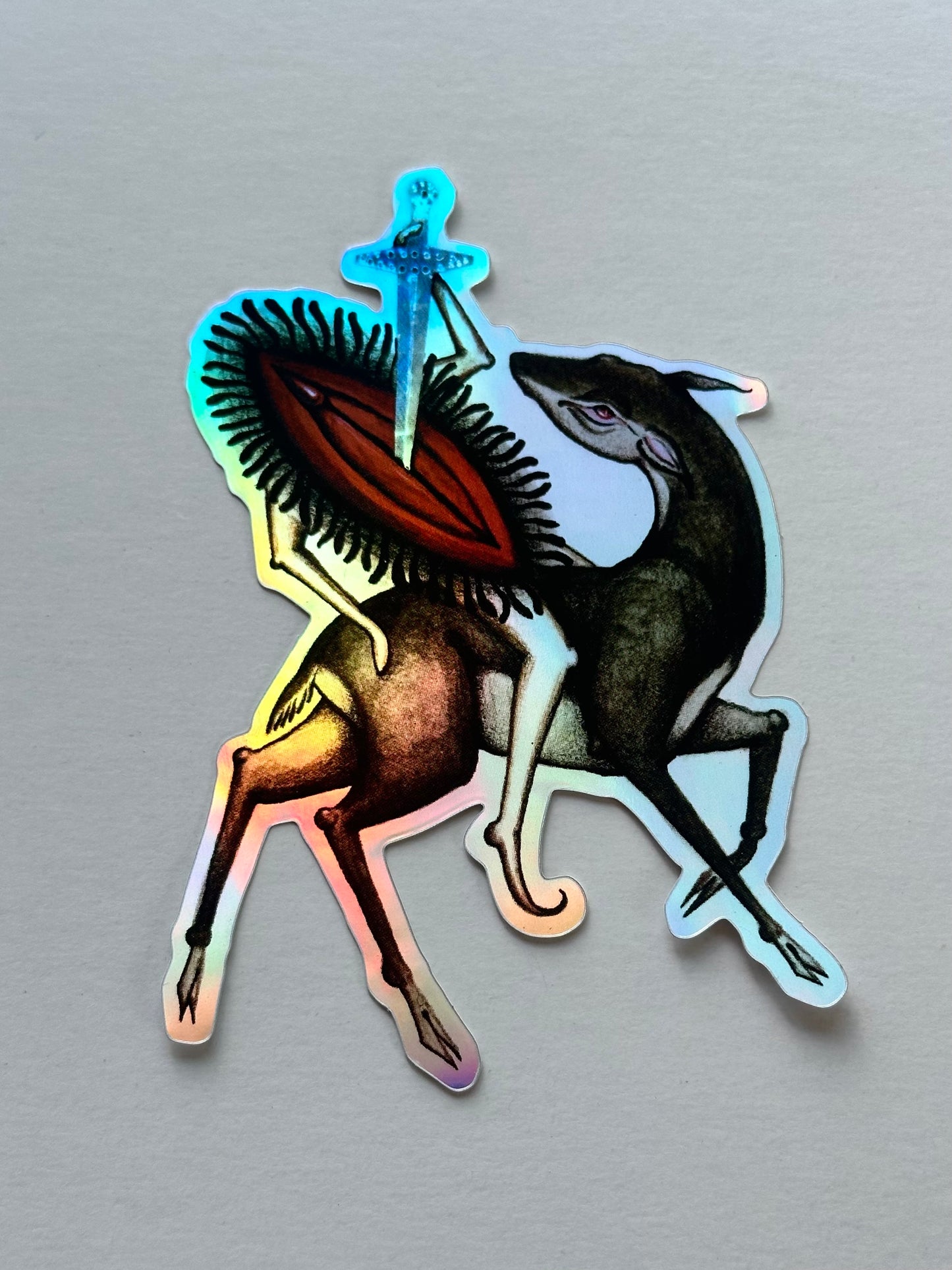 I Would Die For You - Holographic Sticker