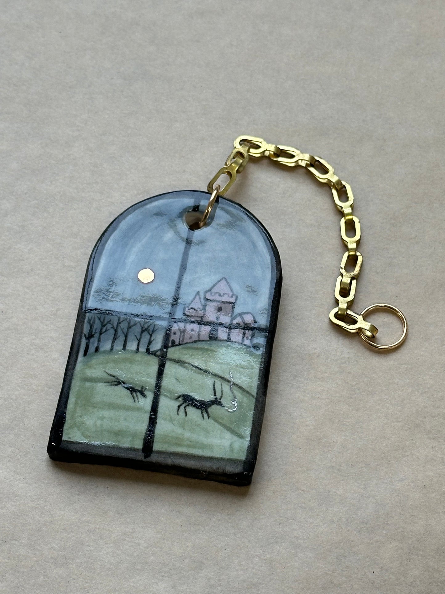 The View - Ceramic Wall Charm