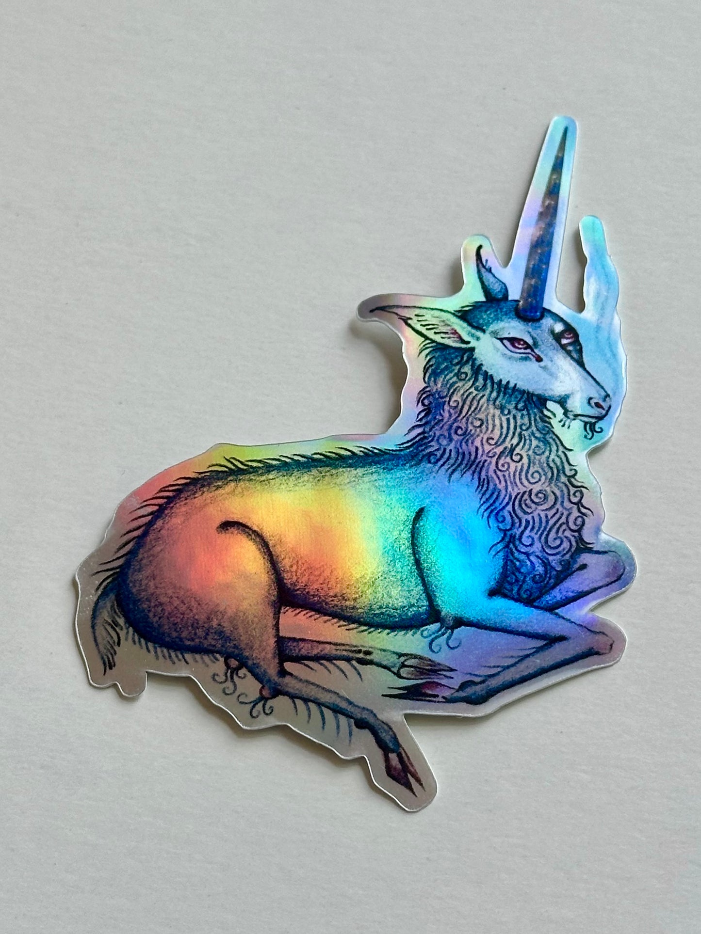 Imagine You’re Not Real - Holographic Sticker