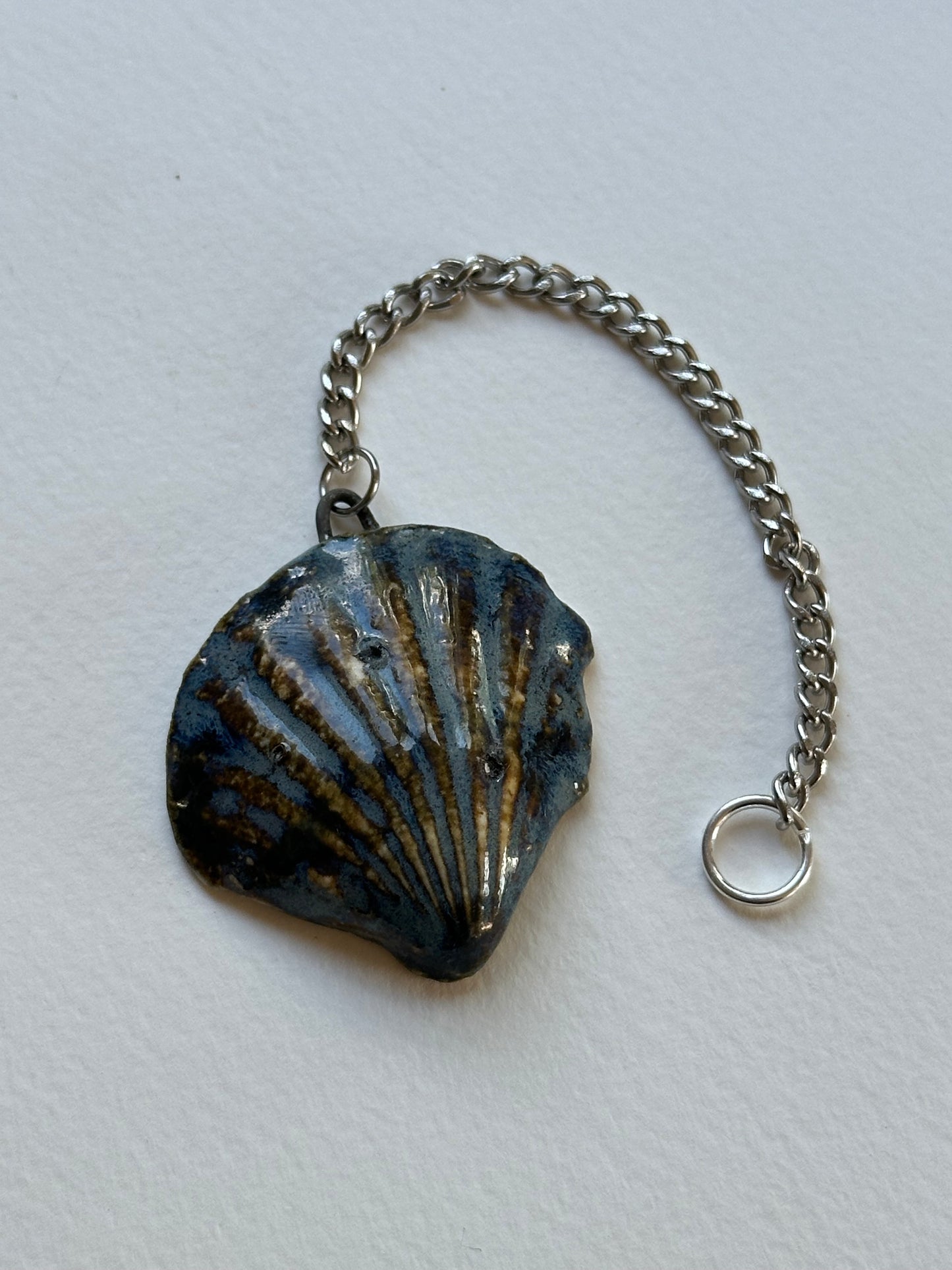 Silver Antlers - Shell Charm