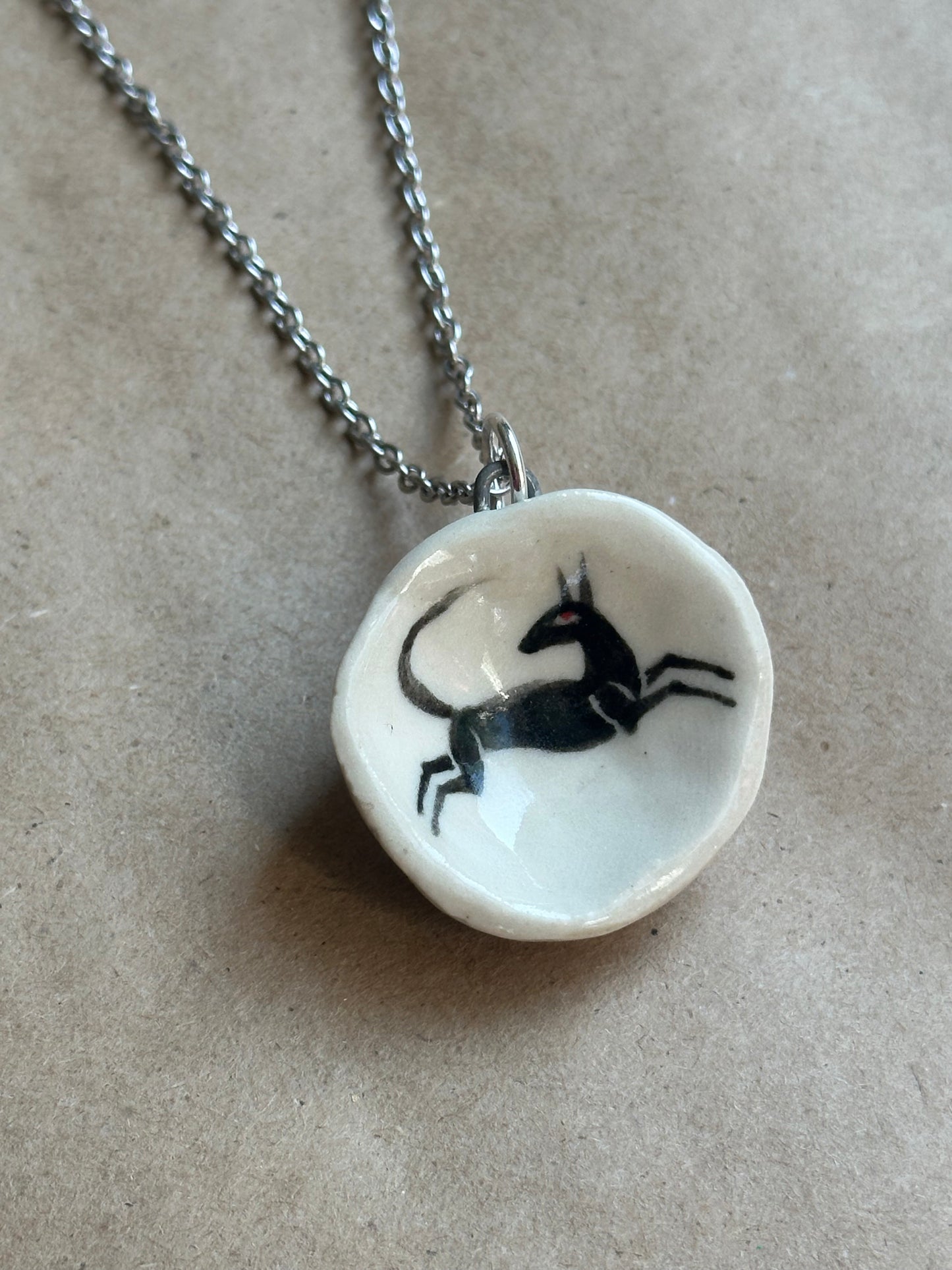 Wolf Shelter Shell - Necklace