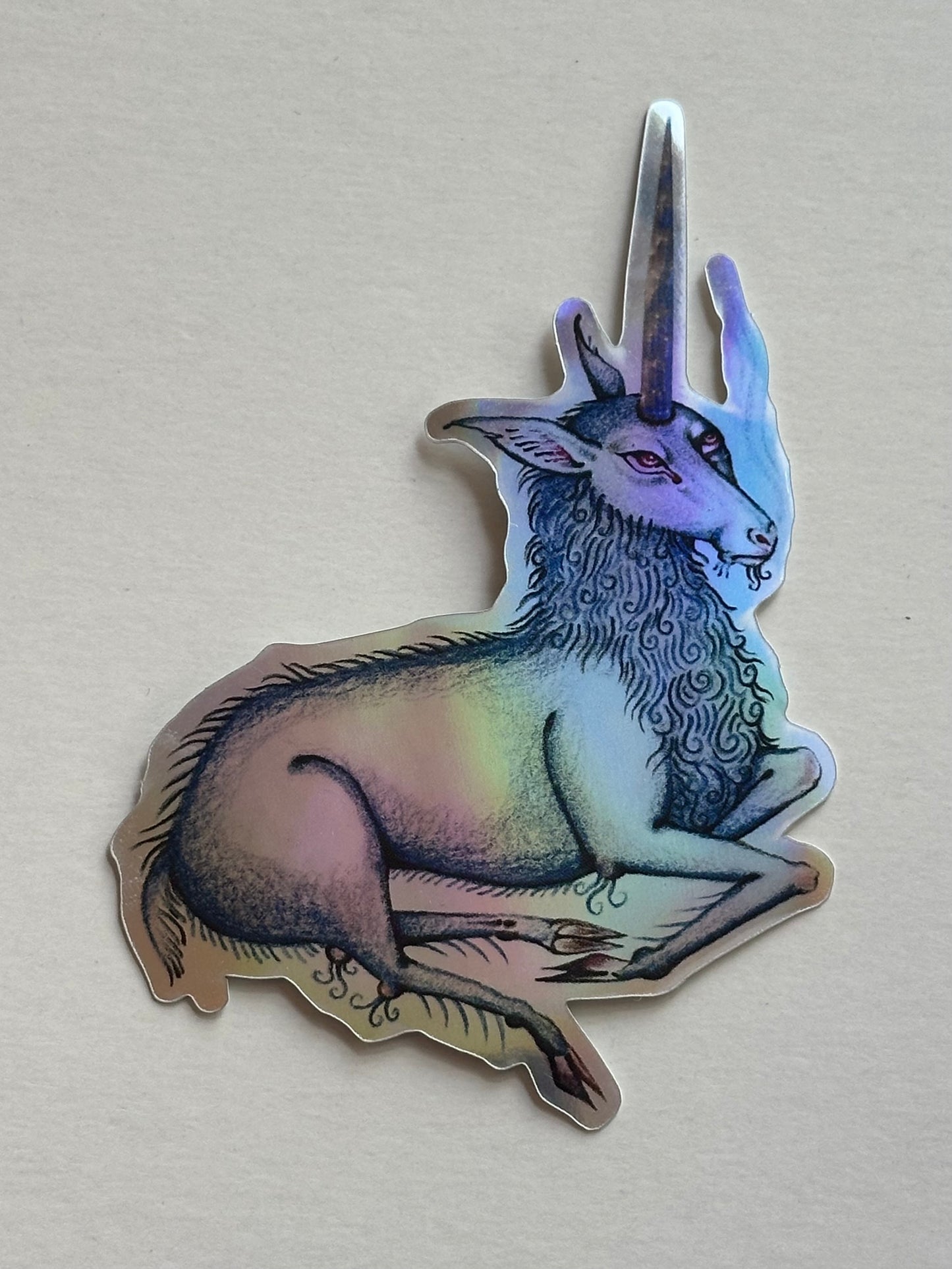 Imagine You’re Not Real - Holographic Sticker