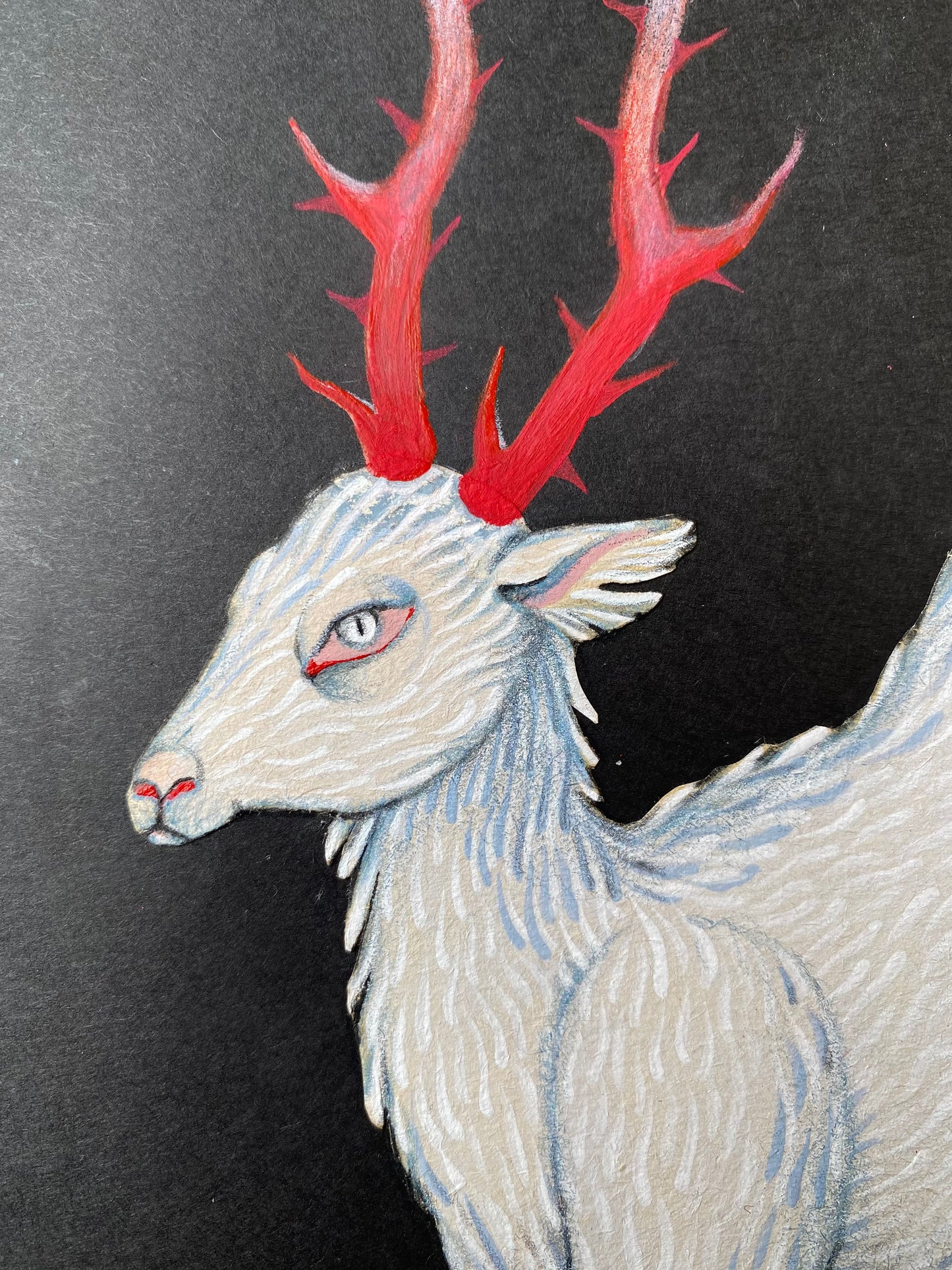 Winter Stag - Original