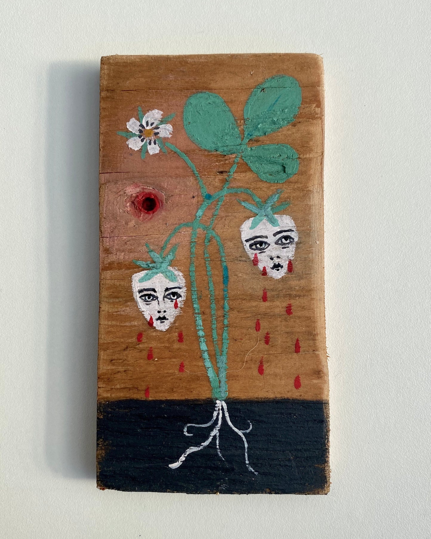 Strawberries in the Sun - Original Painting