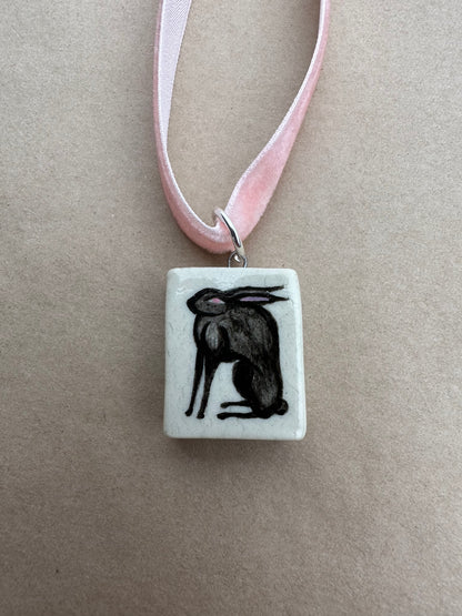 Black Hare - Pendant