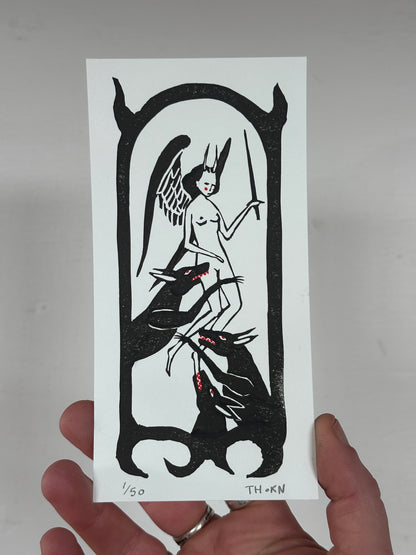 Worn in Strength - Block Print