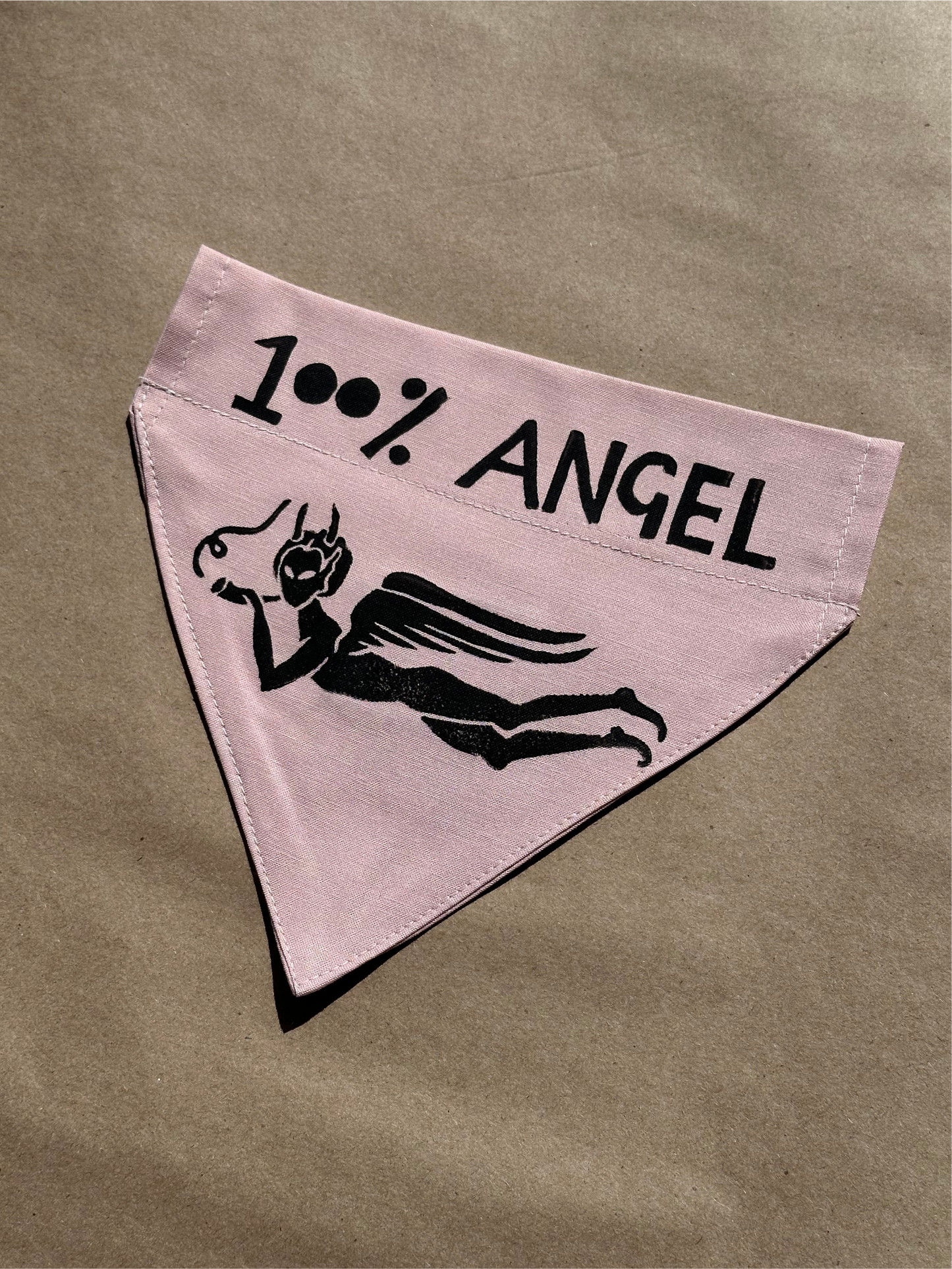 100% Angel - Bandana -Conch Pink