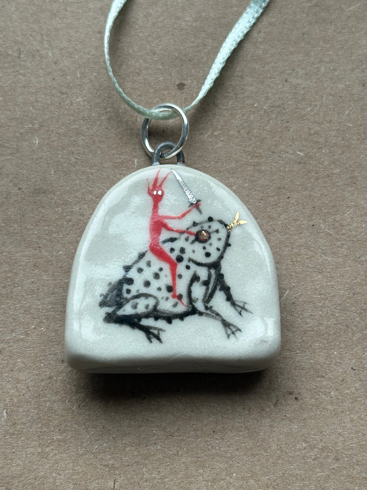 The Toad Rider - Pendant