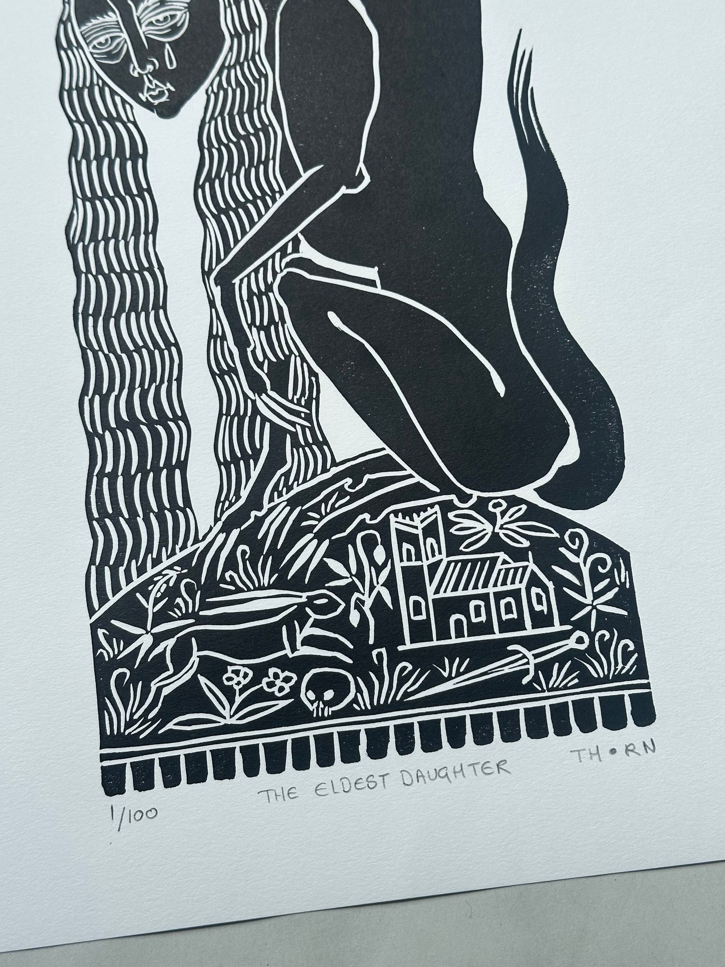 The Eldest Daughter - Block Print