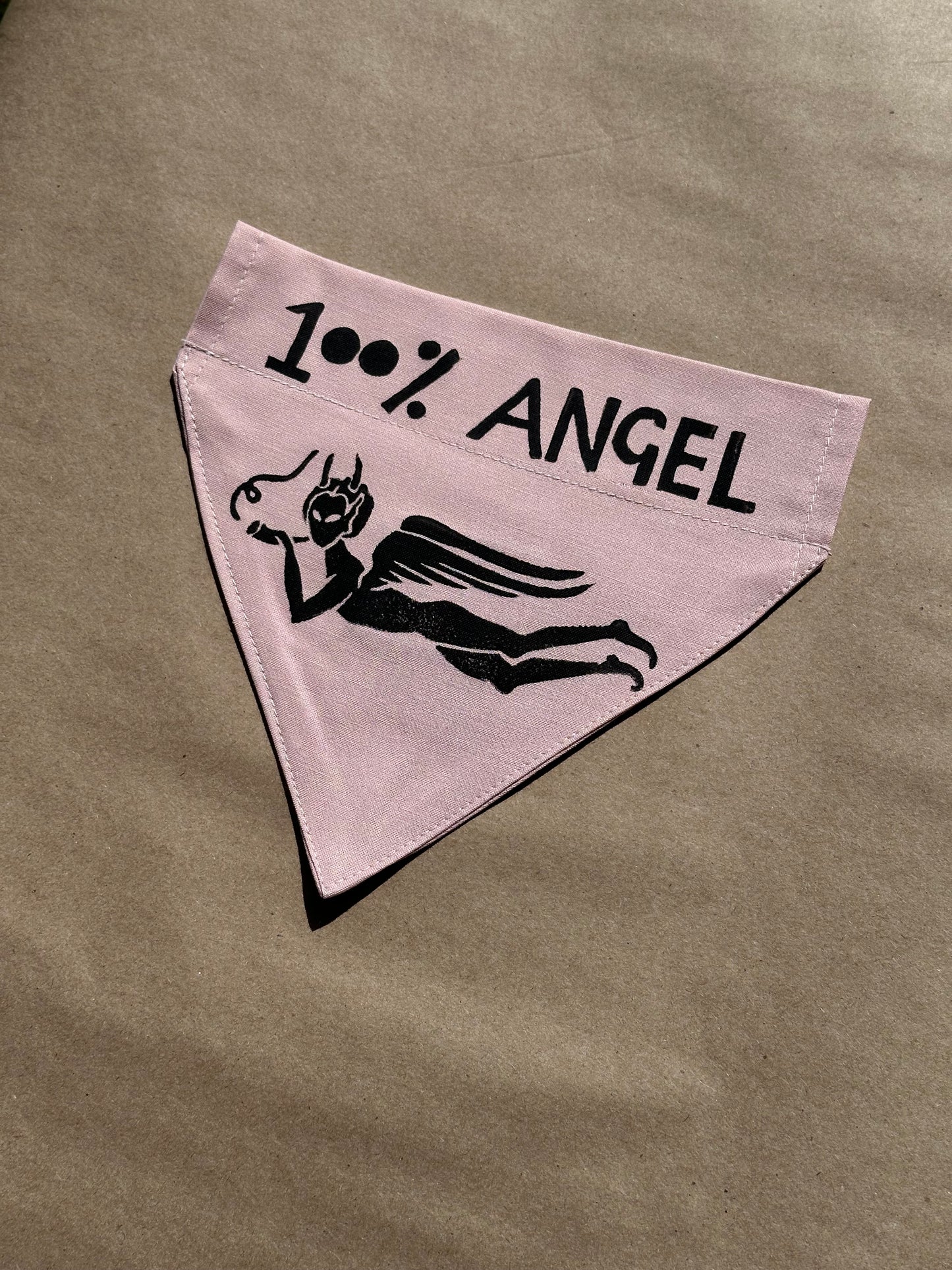 100% Angel - Bandana -Conch Pink