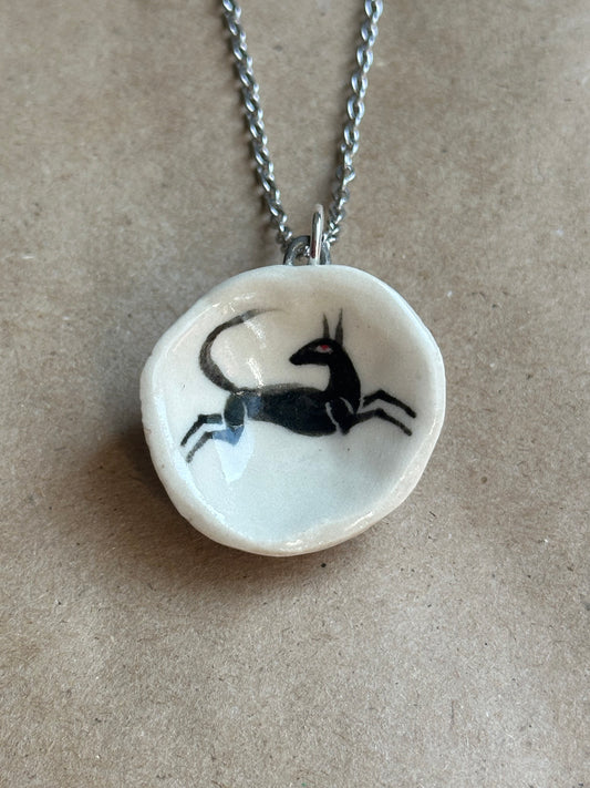 Wolf Shelter Shell - Necklace