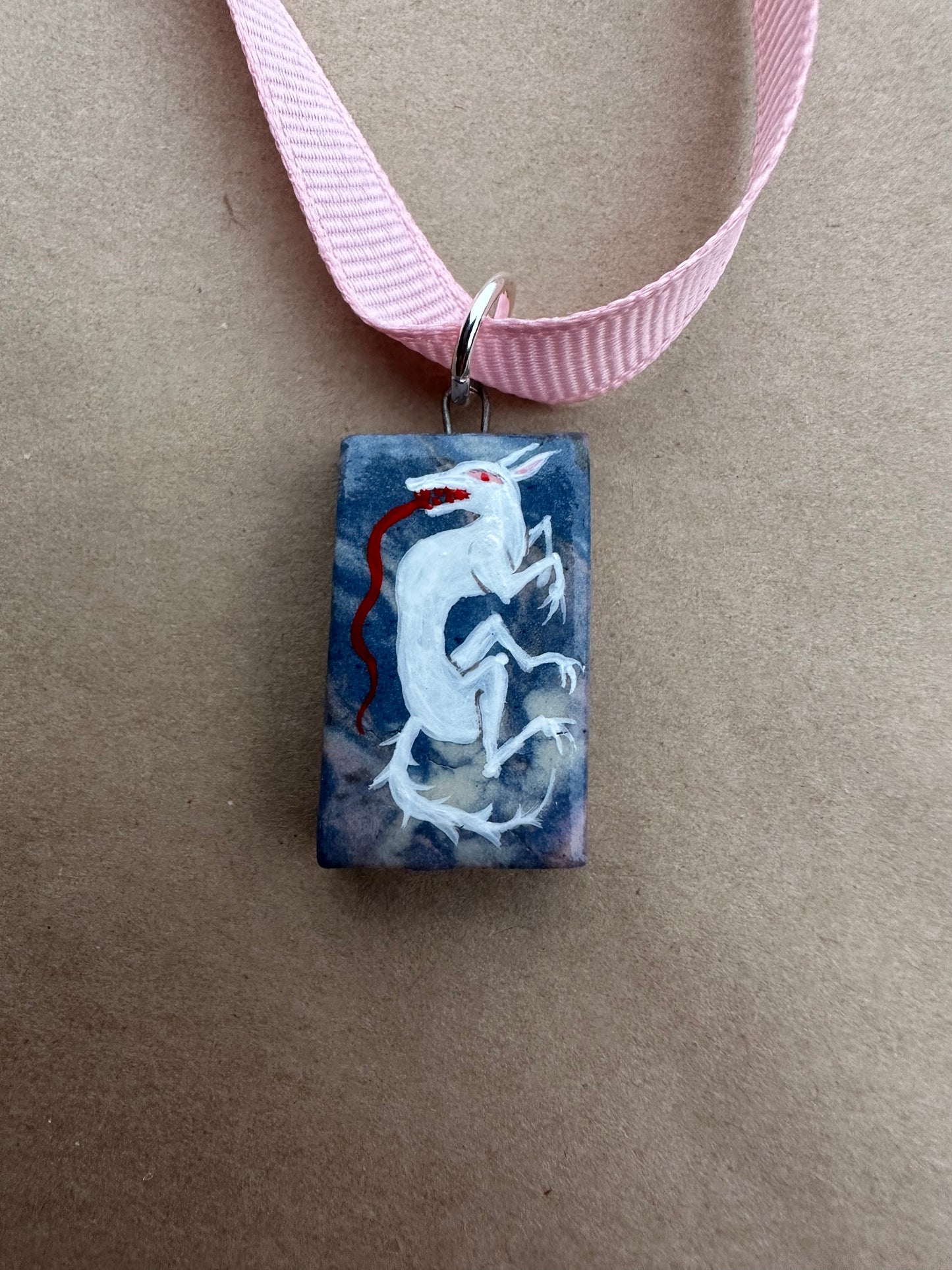 White Wolf -  Pendant