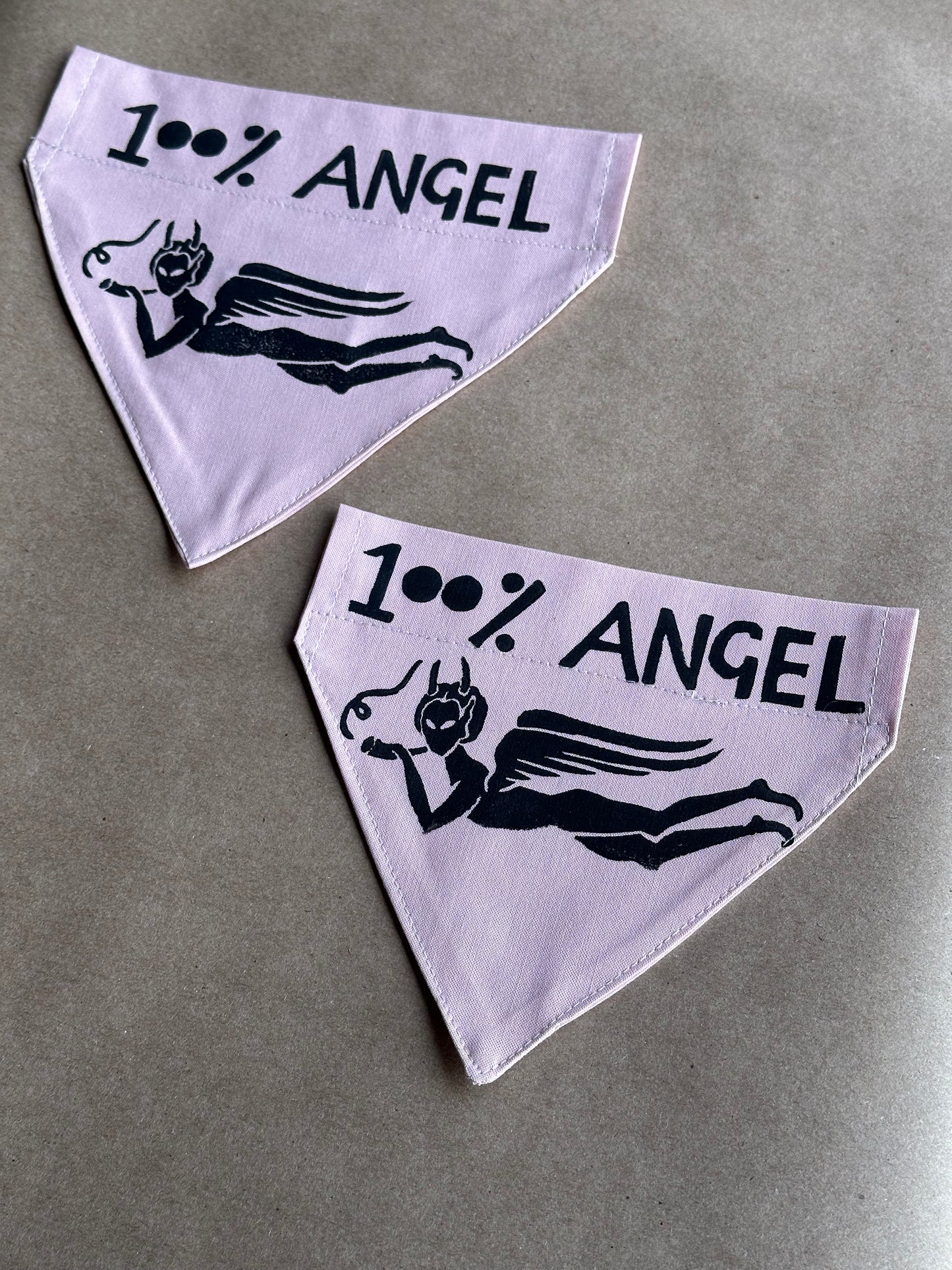 100% Angel - Bandana -Conch Pink