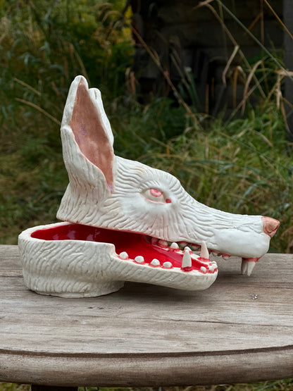 The White Wolf - Incense Burner