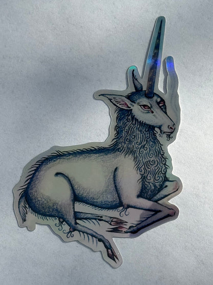 Imagine You’re Not Real - Holographic Sticker
