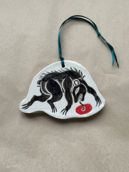 The Bear - Ceramic Ornament