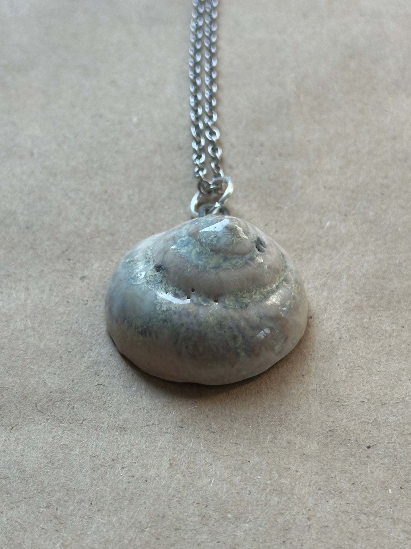 Wolf Shelter Shell - Necklace