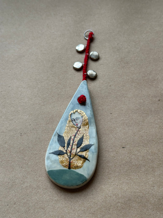 Mother - Ceramic Wall Charm