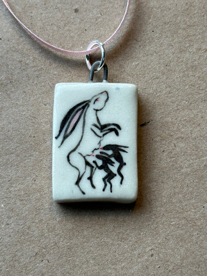 Hare Mother - Pendant