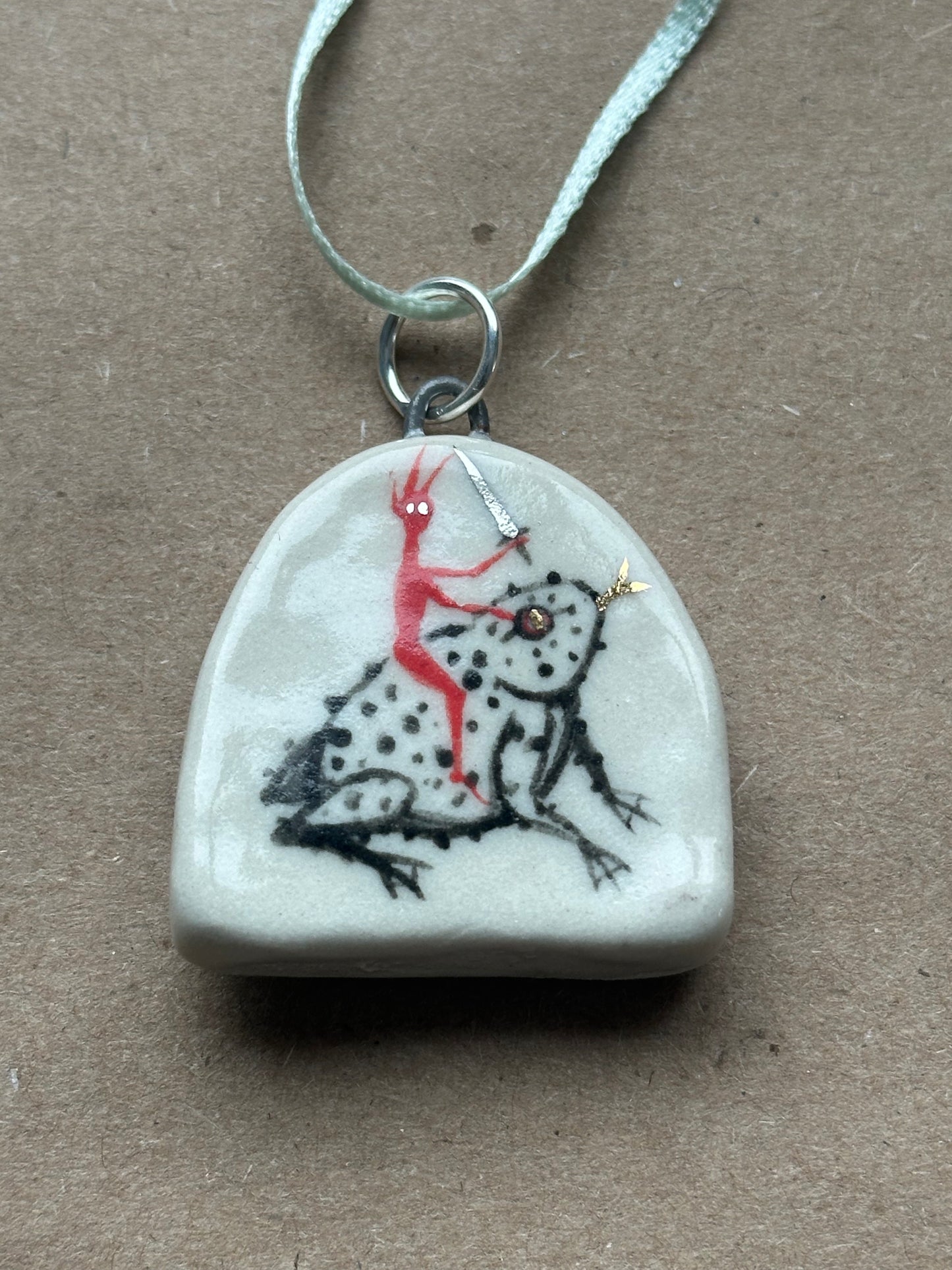 The Toad Rider - Pendant