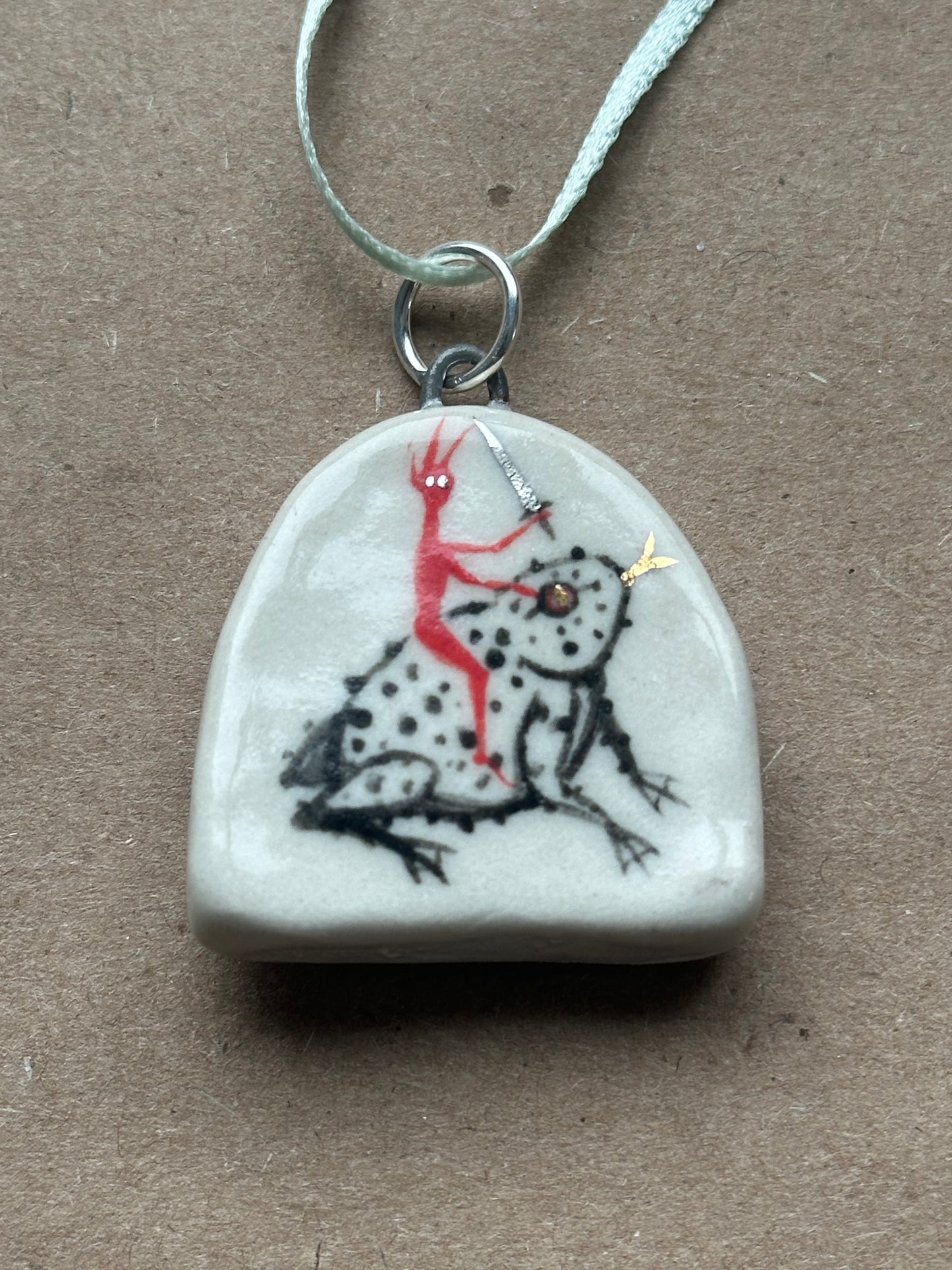 The Toad Rider - Pendant