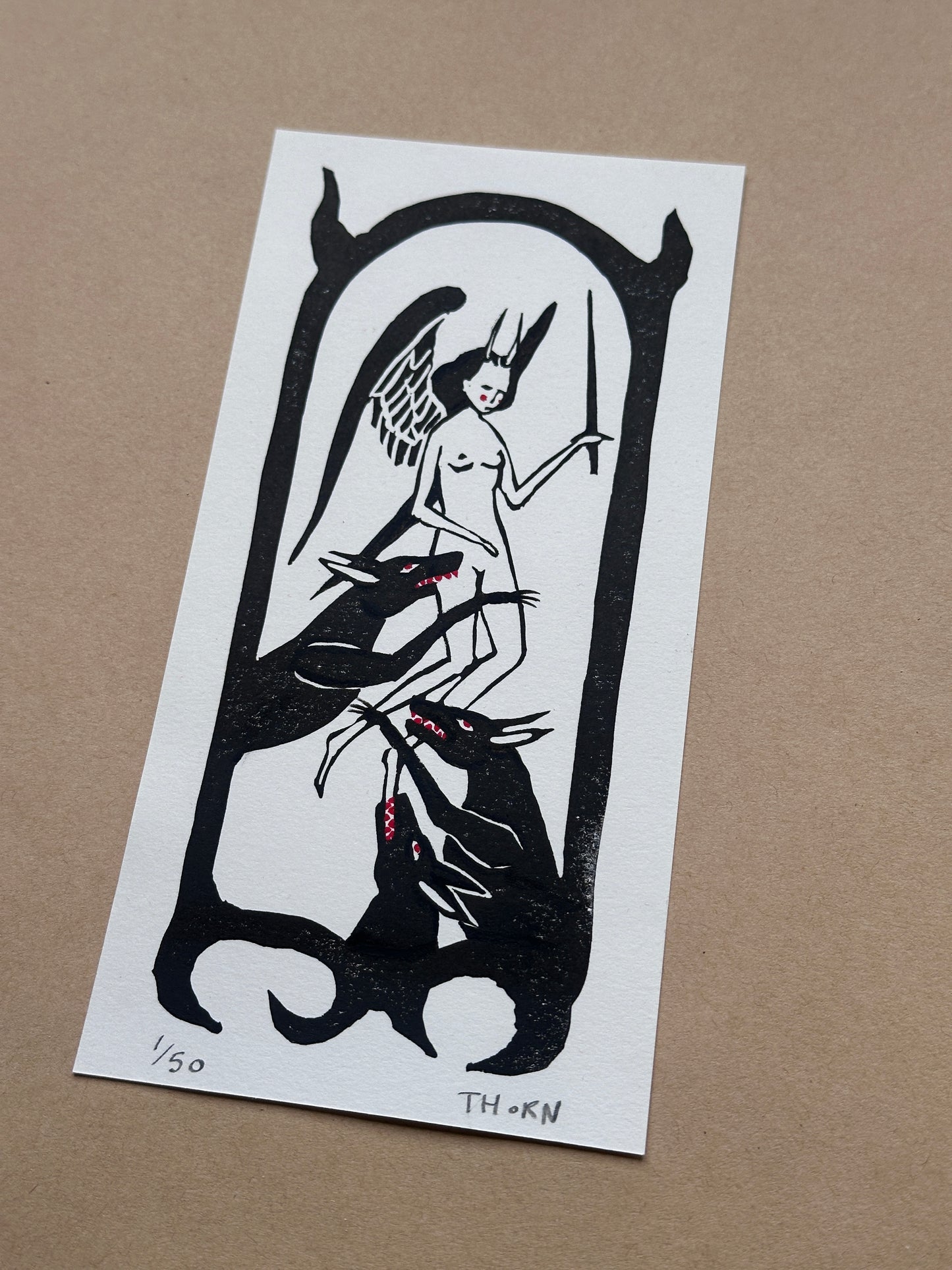 Worn in Strength - Block Print