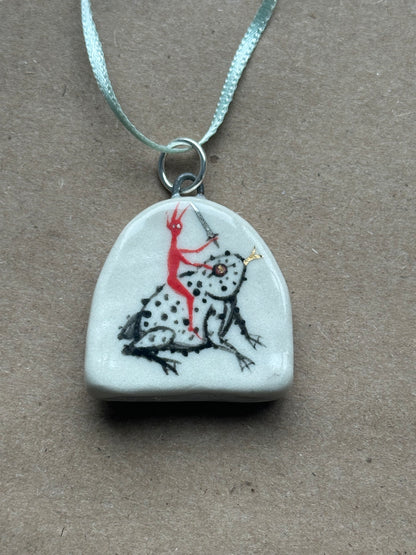 The Toad Rider - Pendant