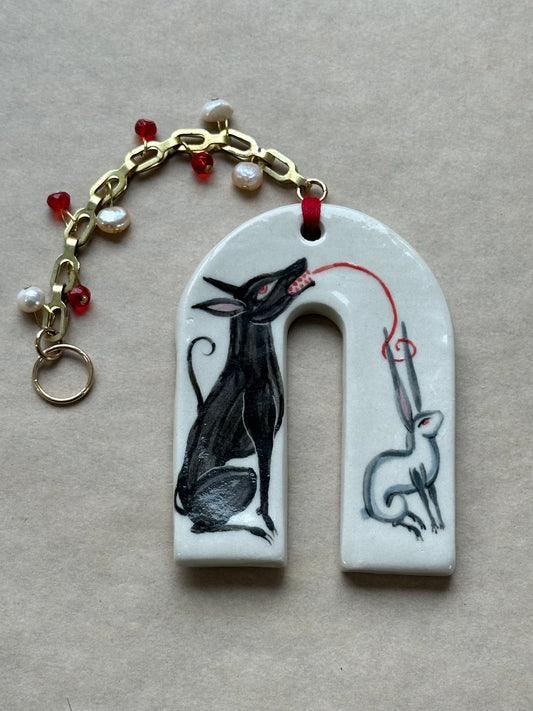 The Lick - Ceramic Wall Charm