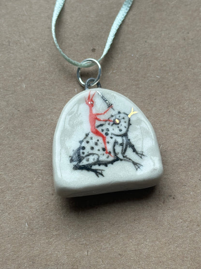 The Toad Rider - Pendant