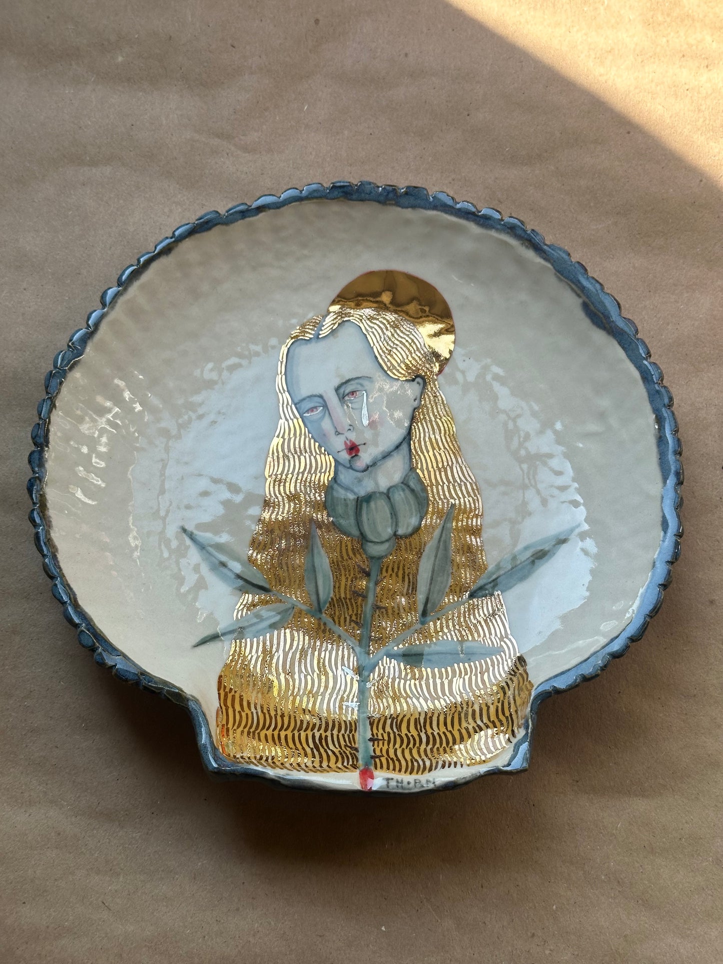 Flower Mother - Shell Plate