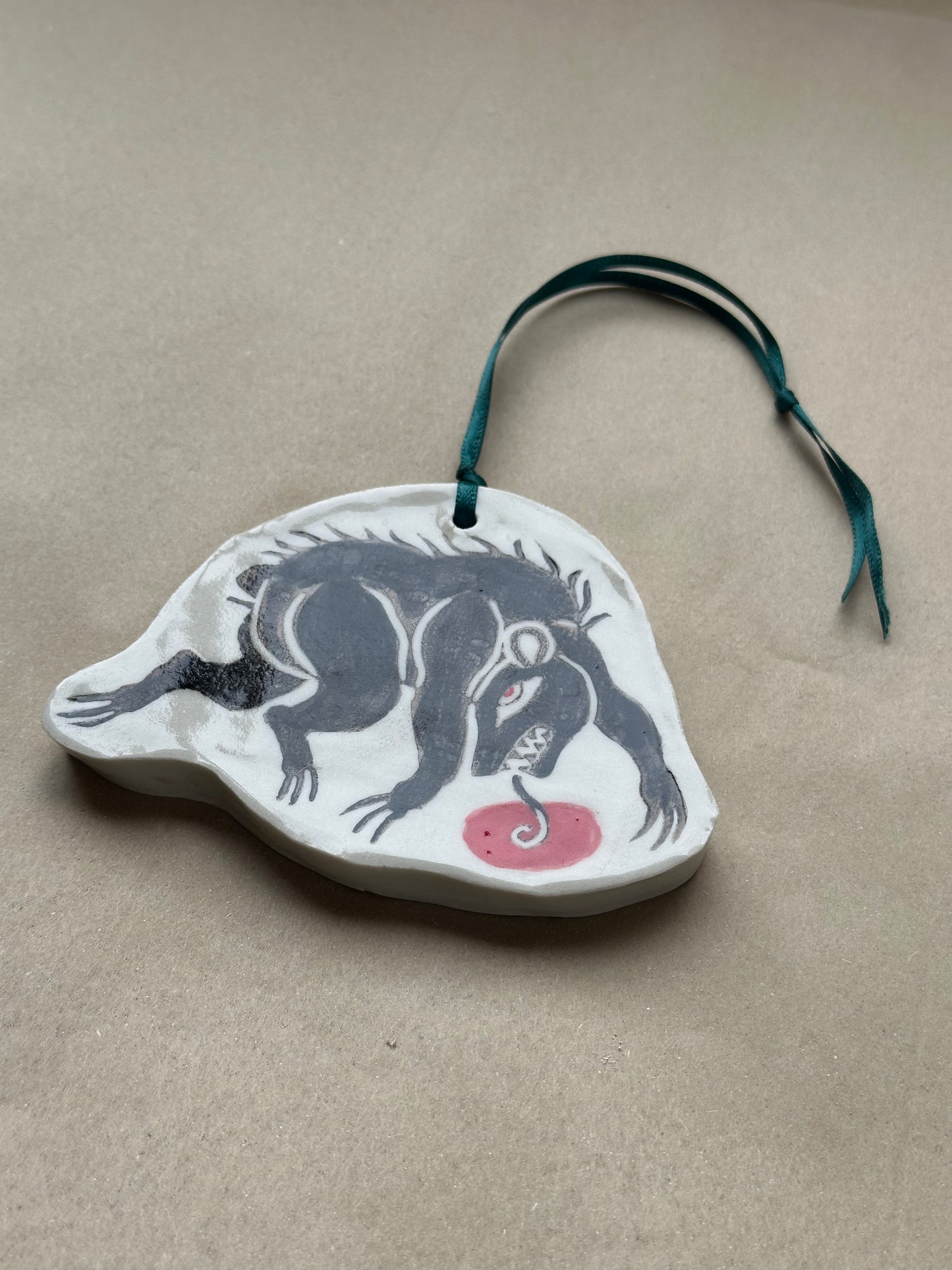 The Bear - Ceramic Ornament