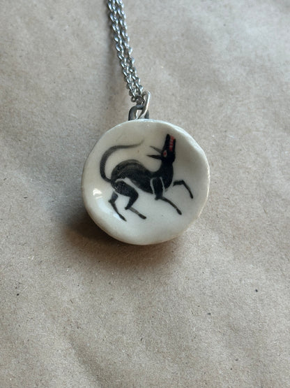 Wolf Shelter Shell - Necklace