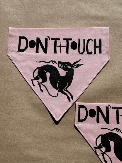 Don’t Touch - Bandana - Conch Pink